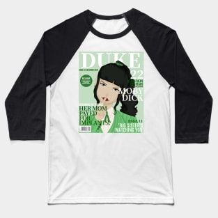 Heather Duke Magazine Cover Baseball T-Shirt